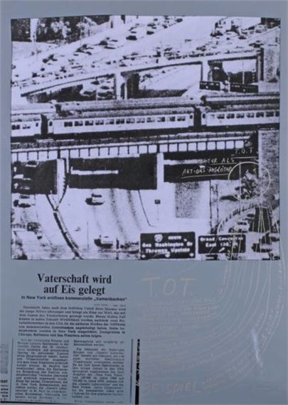 "T.O.T." by Wolf Vostell