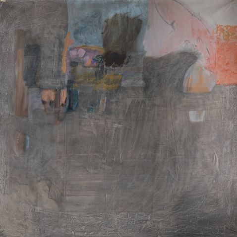 Artwork by Michel Duport, Pour en finir avec le déjeuner sur l'herbe, Made of Mixed media on paper mounted on tapestry laminated on assembled cardboard