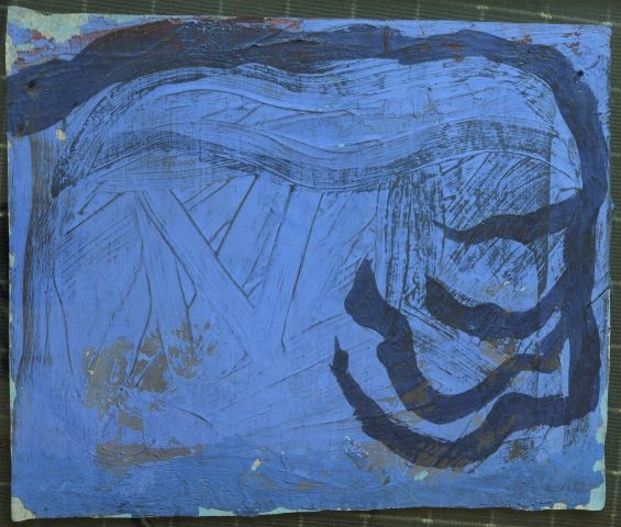 Artwork by Michel Duport, Energie en chute, Made of Mixed media on canvas