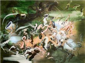 Grace Wright’s Painted Cacophonies Entice and Repel in Equal Measure