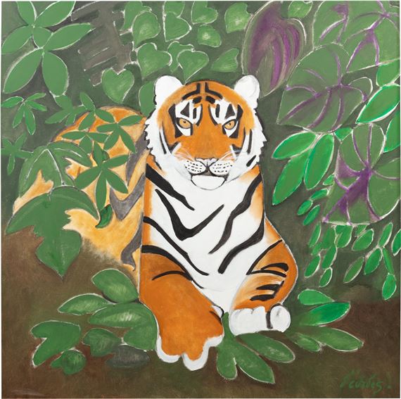 Lahpur tiger by Jacques Chalom des Cordes, 1935