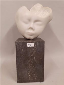 Child's head - Marytee Bos