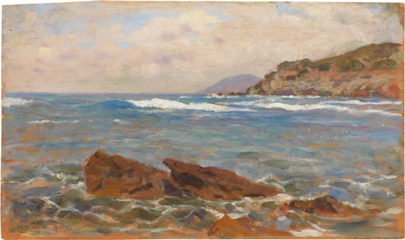 MARINA DI CASTIGLIONCELLO by Francesco Gioli, 1913