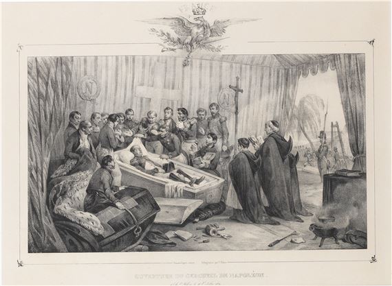 Translation des Cendres de l'Empereur Napoleon de Saint-Hélène a Paris by Victor Adam, 1840