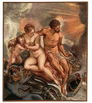 Venus, Mars and Cupid - Jacopo Tintoretto