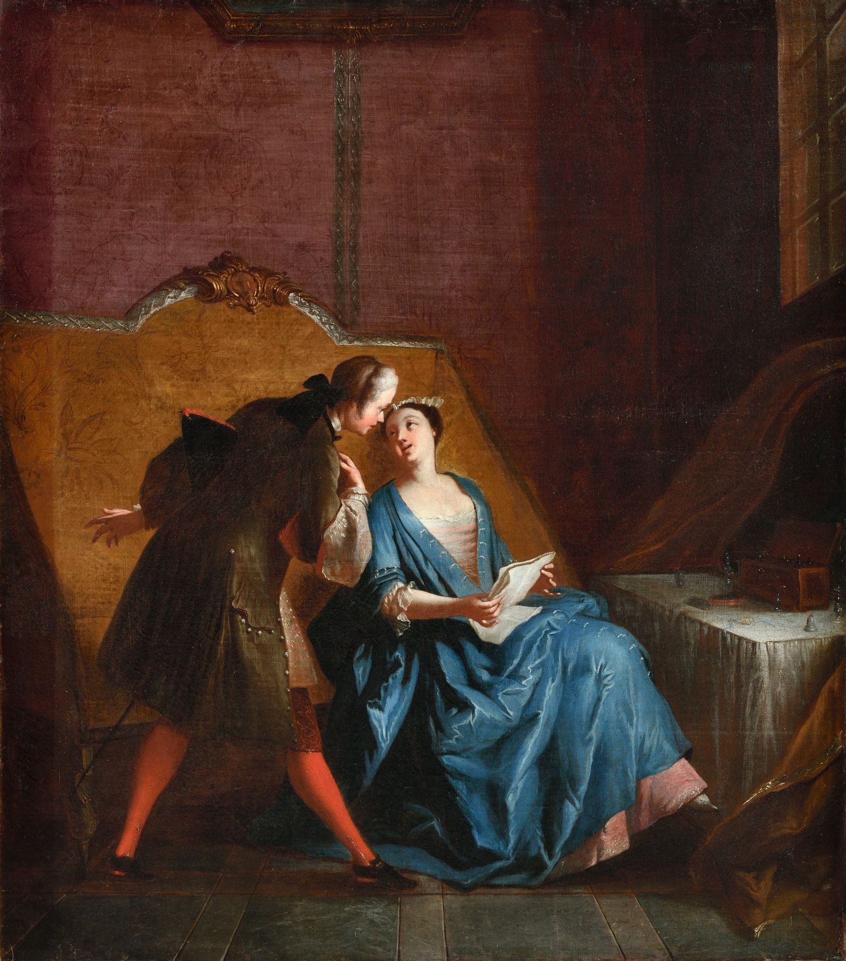 Jean-François de Troy | Portrait of Jean Racine (1639-1699) | MutualArt