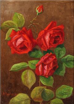 Blooming red roses - Anina Poulsen