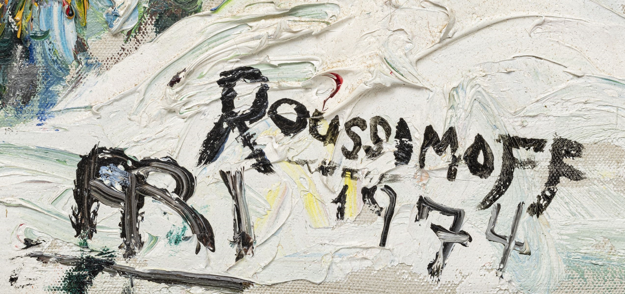 Ari Roussimoff | RUSSIAN VILLAGE AT CHRISTMAS (1974) | MutualArt