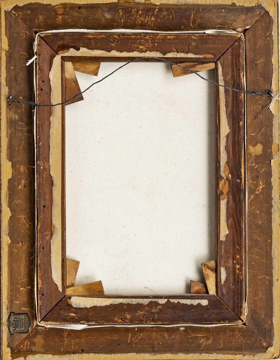 Artwork by O. Pilar, PORTRAIT OF A MAN, Made of OIL PAINTING ON CANVAS