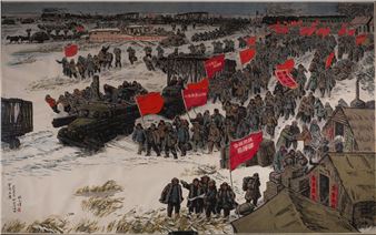 Exhibition Reviews Veteran Artist's Lifelong Quest