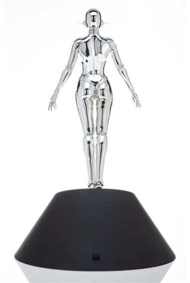 Hajime Sorayama | Sexy Robot Floating (Silver) (2020) | MutualArt