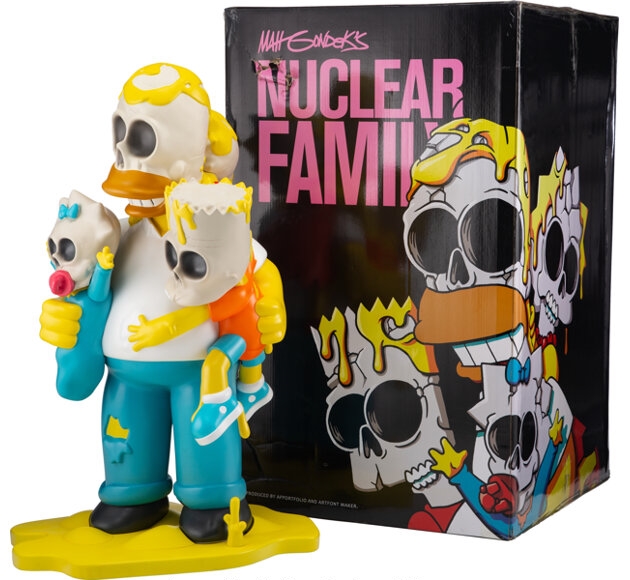 Matt Gondek Simpsons Nuclear Family (2018) MutualArt