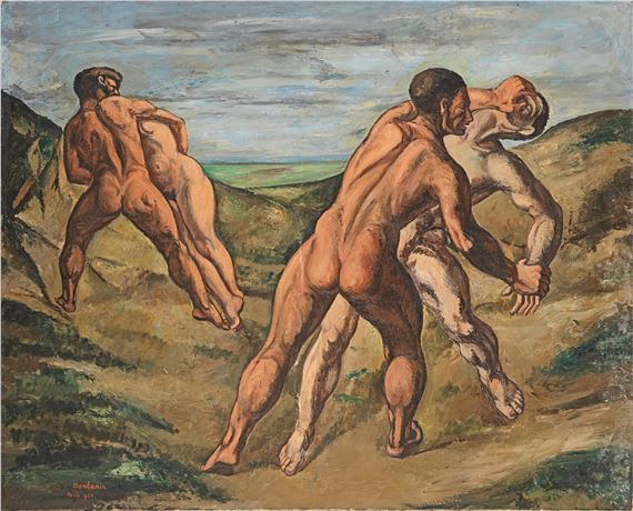 'La bataille' by Simon Mondzain, 1924