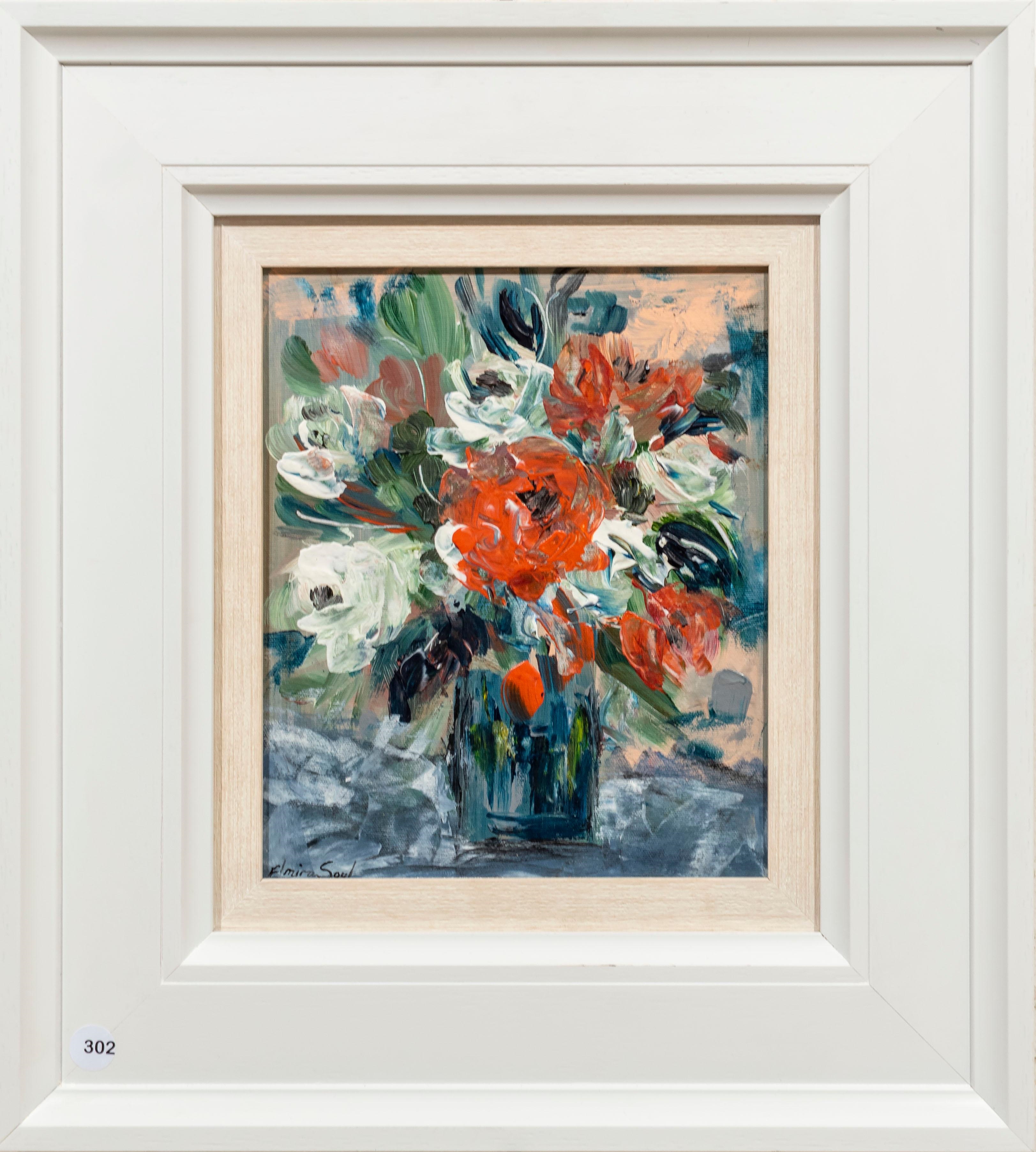 Artwork by Elmira Soul, Still Life Flowers, Made of Oil