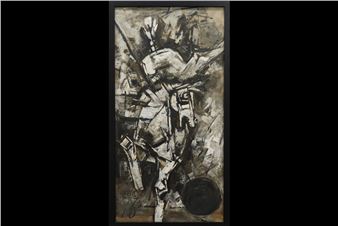 Painting by Maqbool Husain Knocks down for $43,750 in Bruneau & Co. Auction