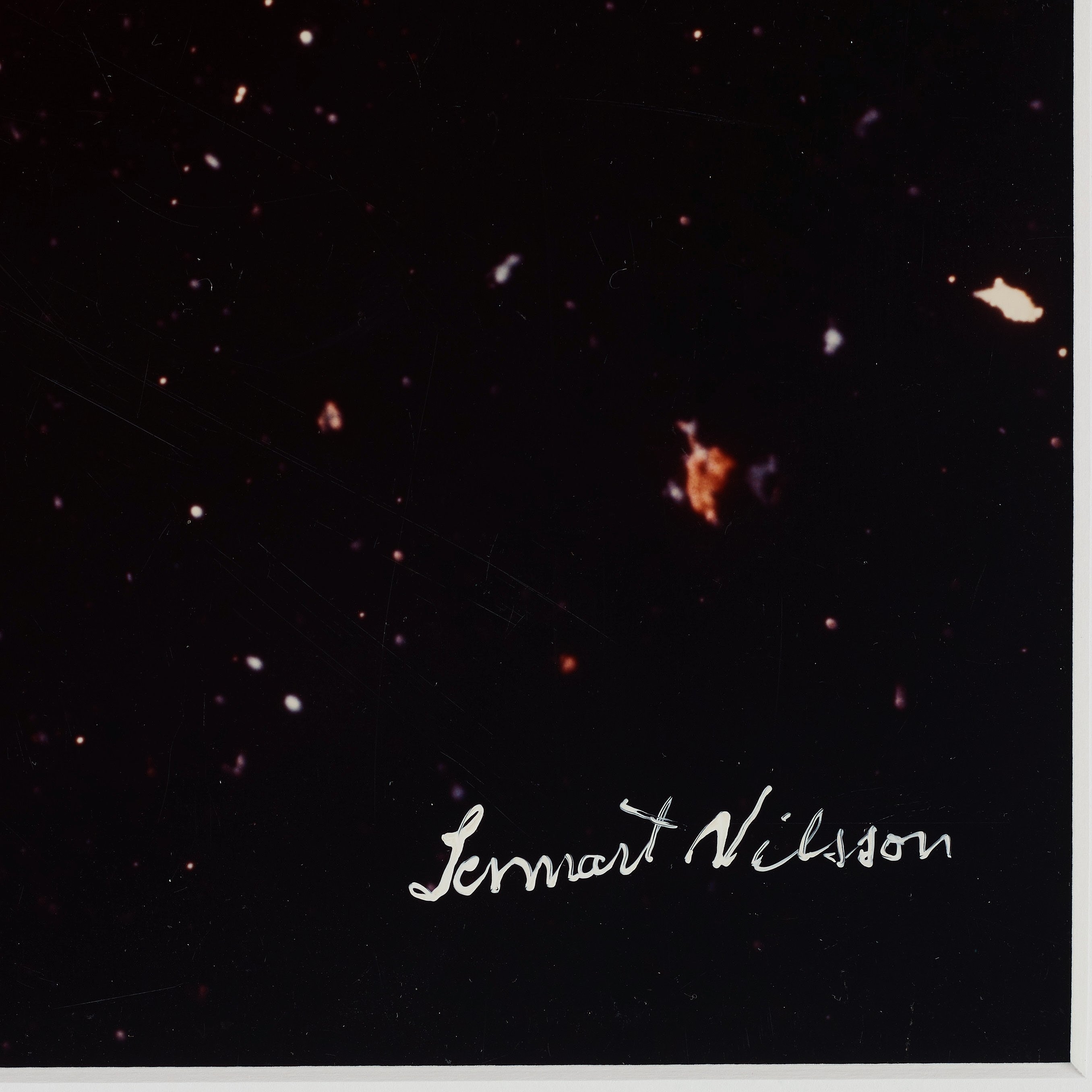 Artwork by Lennart Nilsson, "Rymdfararen", Made of Cibachrome