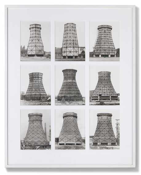 Untitled (Cooling Towers) by Bernhard Becher, Hilla Becher, 1974