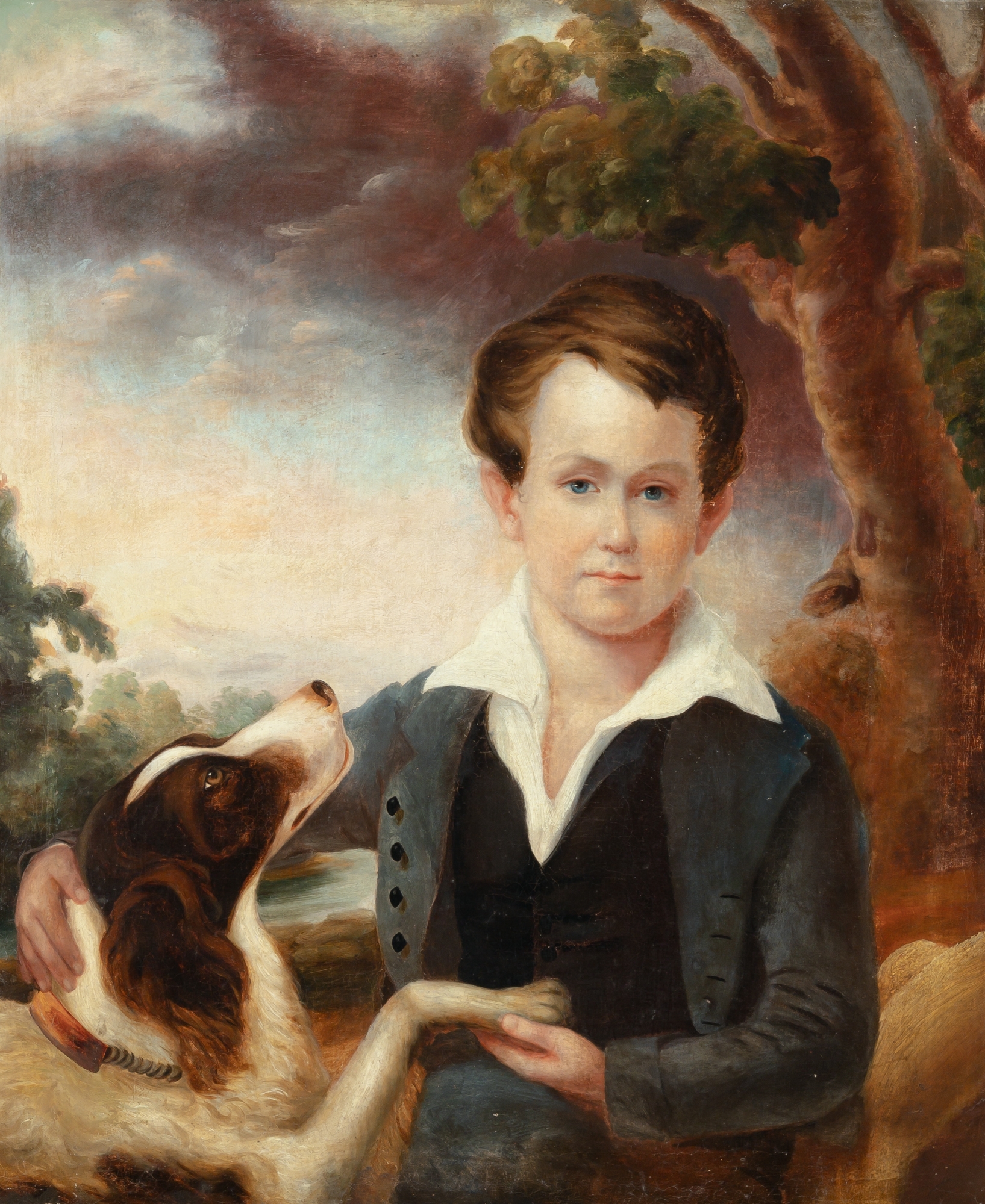 American School, 19th Century | Portrait of Joseph Inskeep Sharpless ...