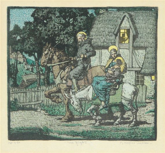 "The Flight" by Mervyn Napier Waller