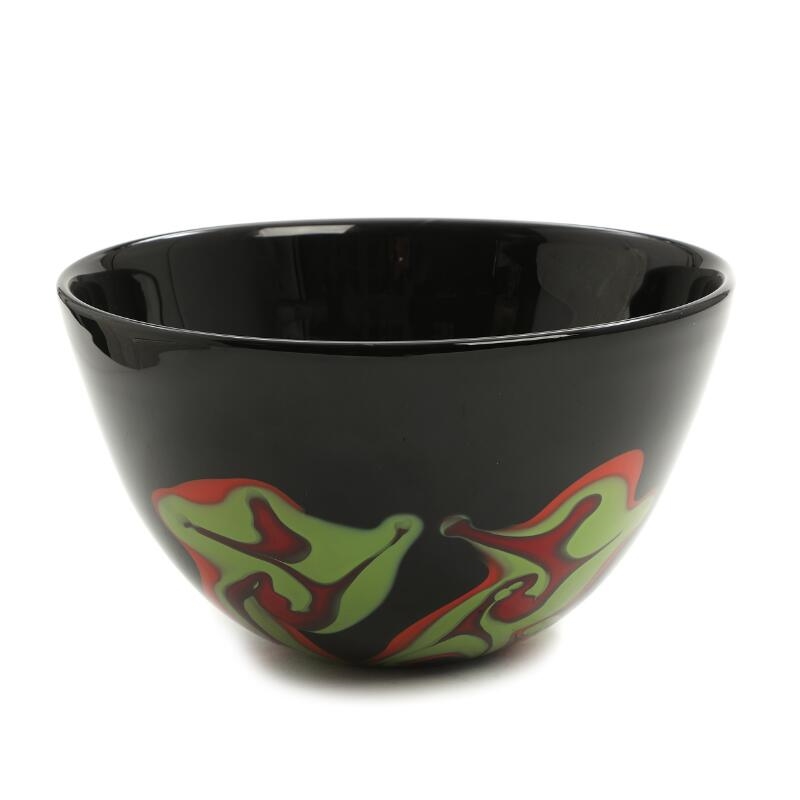 Dan Clausen A polychrome glass bowl (2006) MutualArt