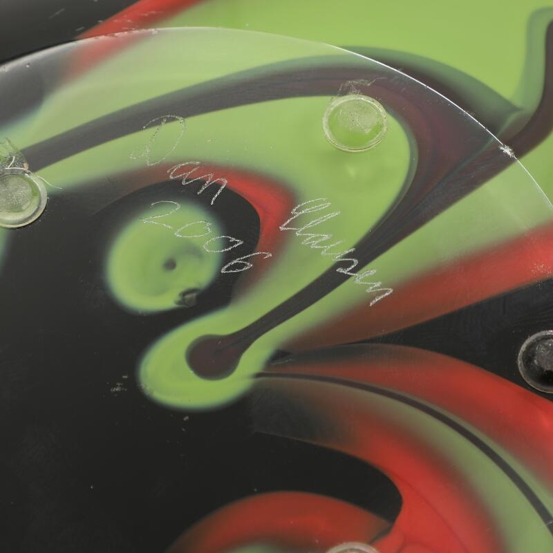 Dan Clausen A polychrome glass bowl (2006) MutualArt