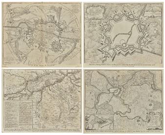 Maps 'For Mr. Tindal's Continuation of Mr. Rapin's History of England' - James Basire