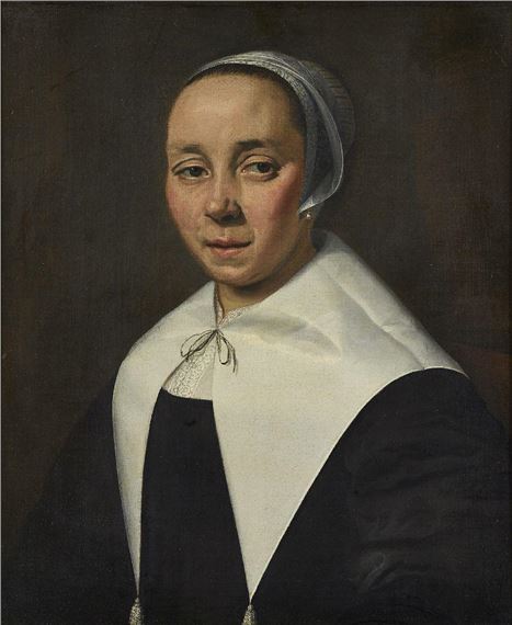 Frans Hals | Portrait of a young woman | MutualArt