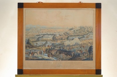 Artwork by Johann Theodor Susemihl, Hessian troops taking away the French, Made of etching