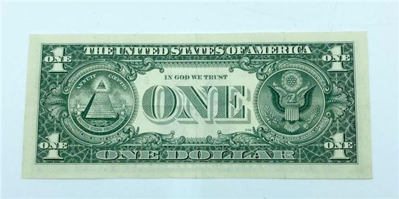 D*Face | One Dollar Bill (2014) | MutualArt