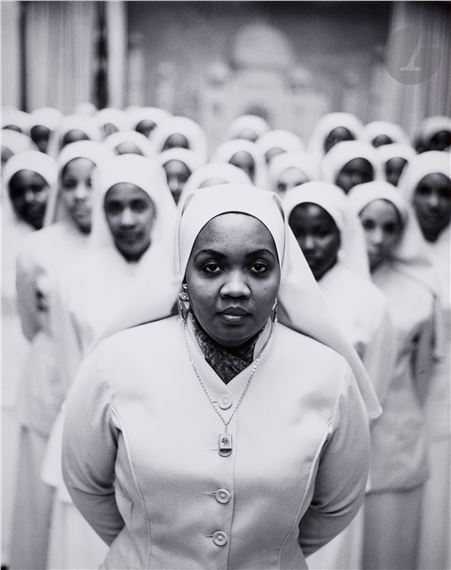 Ethel Sharrieff (from the Black Muslims series) by Gordon Parks, 1963