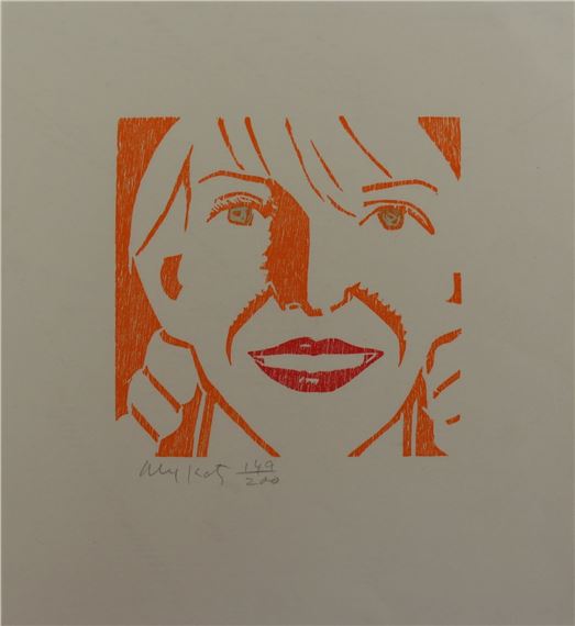 "Jessica" by Alex Katz, 1994