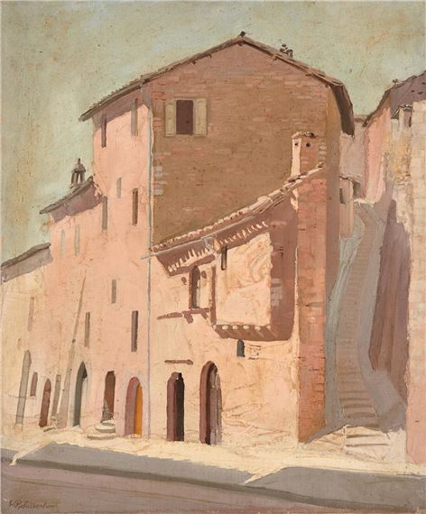 European Town Scene by Jean Parker Sutherland
