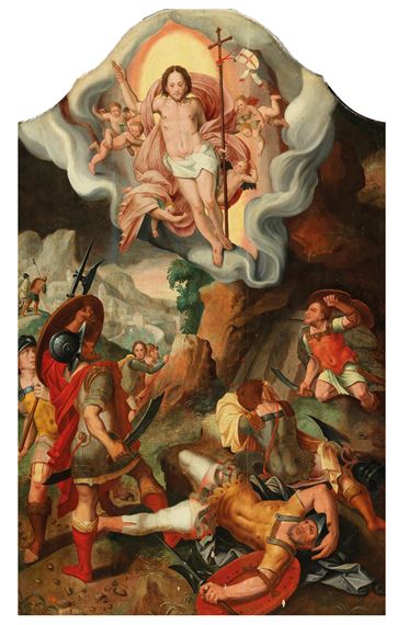 The Resurrection of Christ by Anthonie van‏ Blocklandt van Montfoort