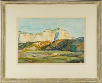 DE KRUIF (1882 - 1944): LANDSCAPE - Henri Gilbert de Kruif