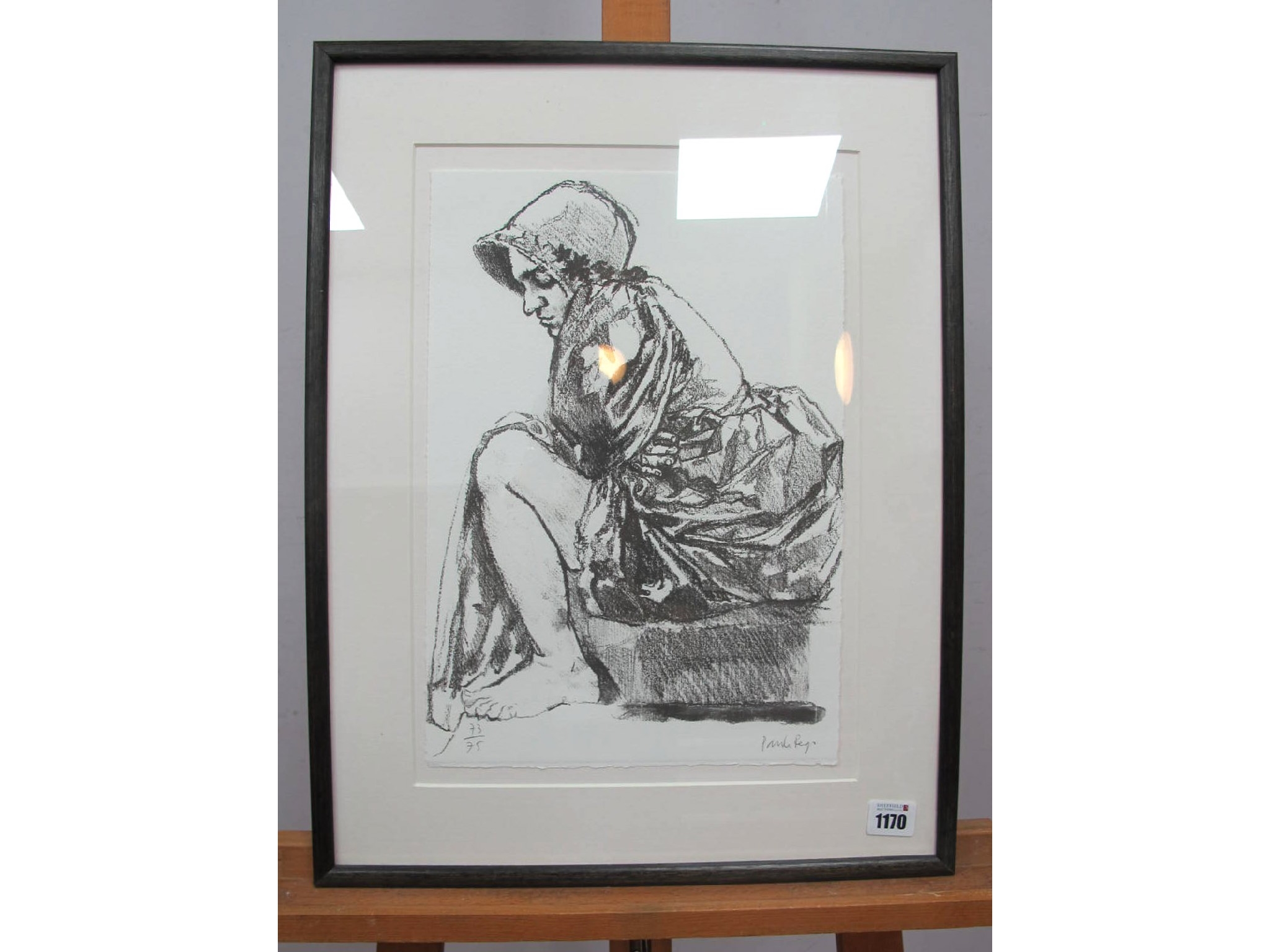 Artwork by Paula Rego, Jane Eyre, Made of print