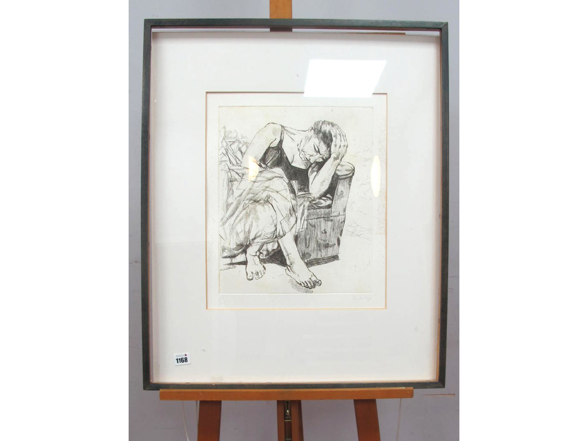 Artwork by Paula Rego, Mist II, Made of print