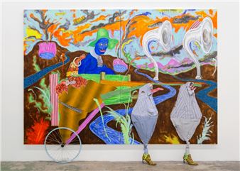 Simphiwe Ndzube: Vusamazulu. Awakening the Heavens - Nicodim Gallery, New York