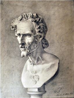 Volto maschile - N. Persichetti