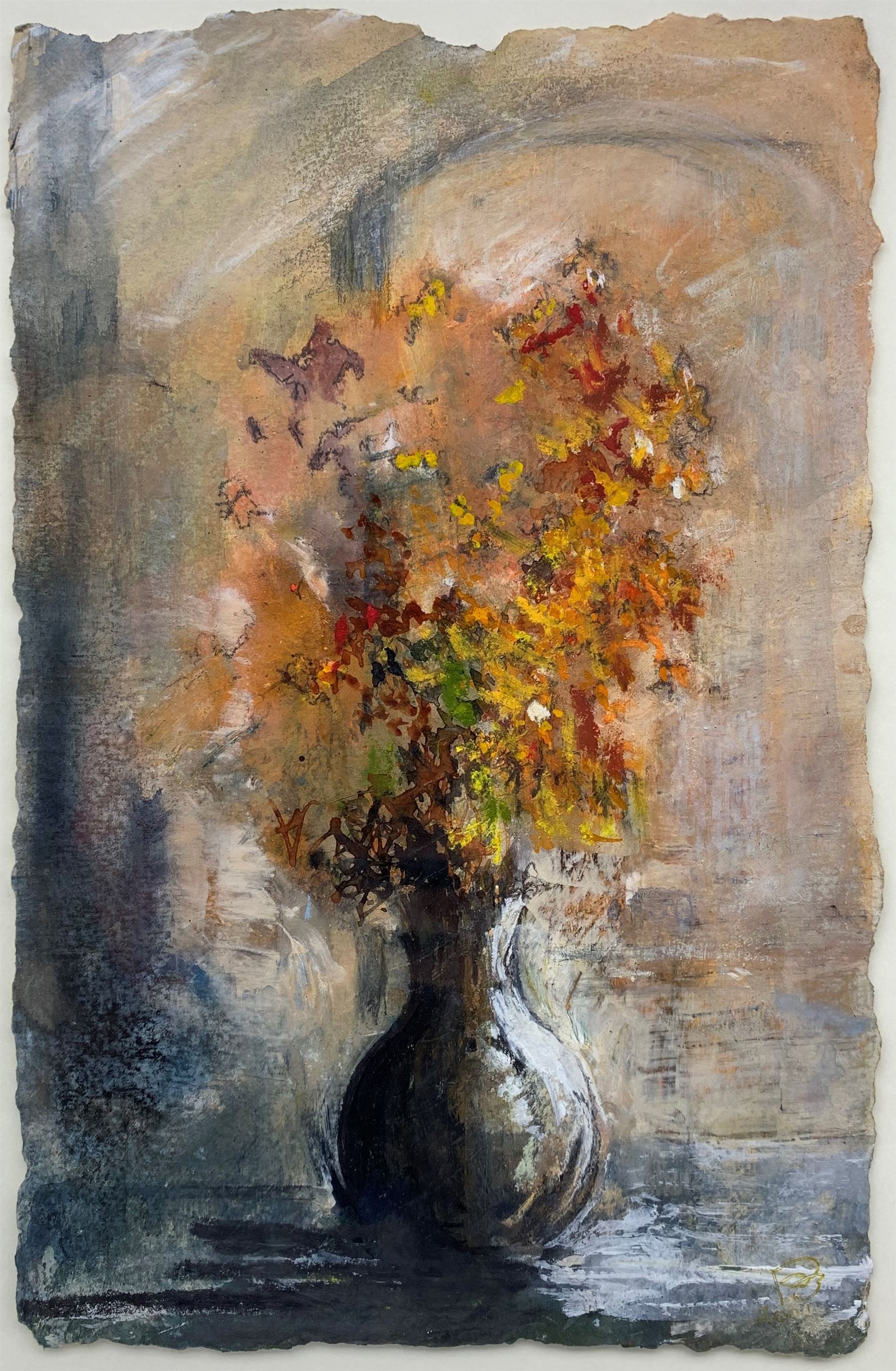 David Baumforth | Jug of Wallflowers (2000) | MutualArt