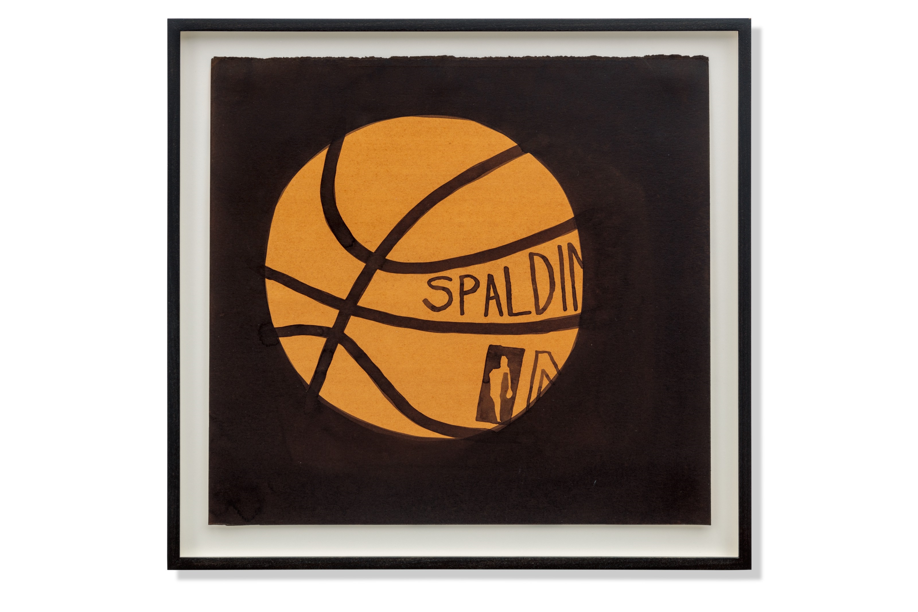Jonas Wood Basketball 3 (2008) MutualArt