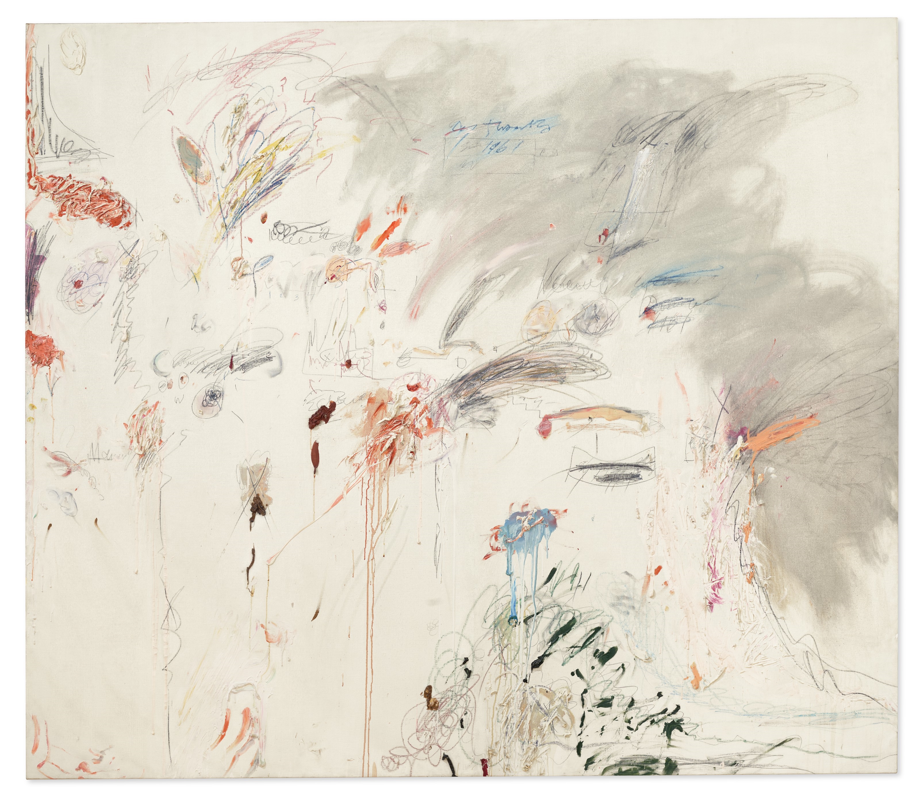 Cy Twombly | UNTITLED (1960) | MutualArt