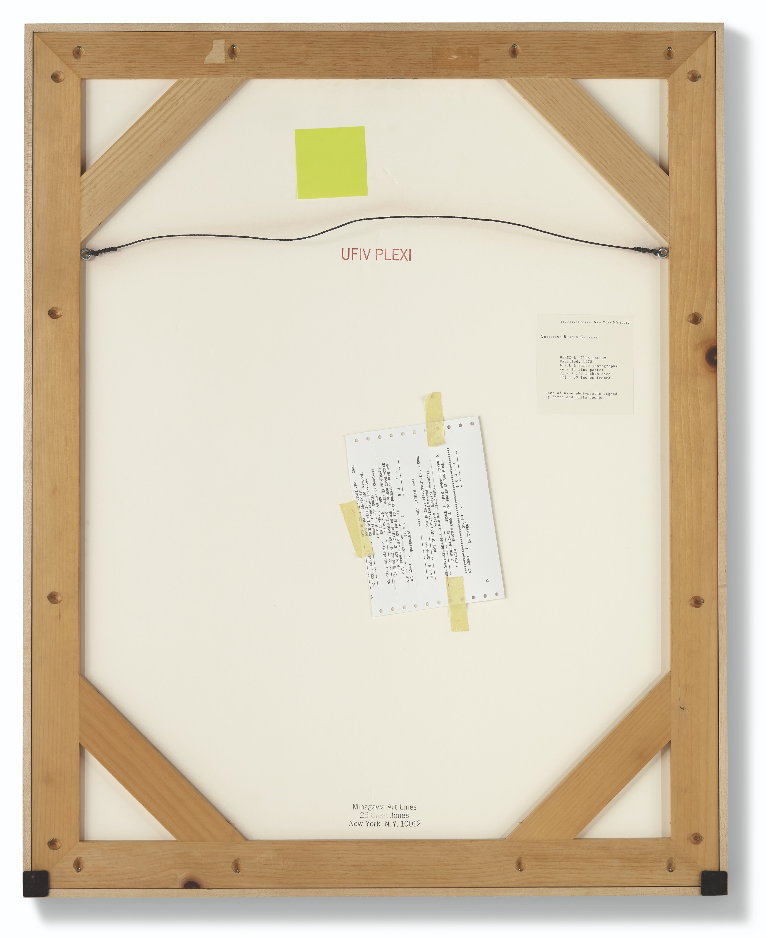 Artwork by Bernhard Becher, Hilla Becher, Untitled (Cooling Towers), Made of gelatin silver prints, mounted on card