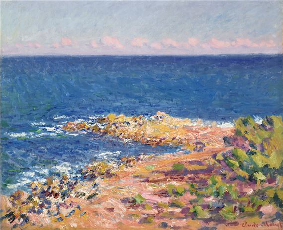 La Méditerranée by Claude Monet, Painted in 1888
