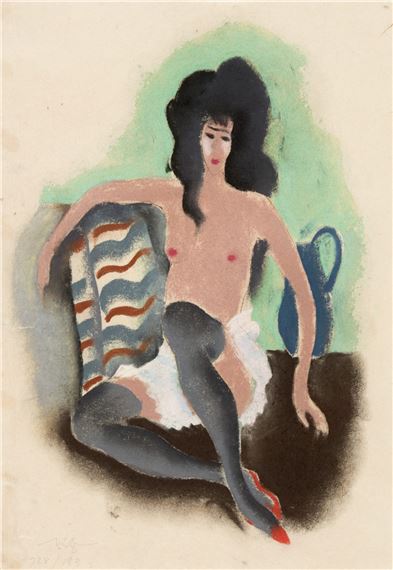 Untitled (Sitzende) by Richard Ziegler, 1928