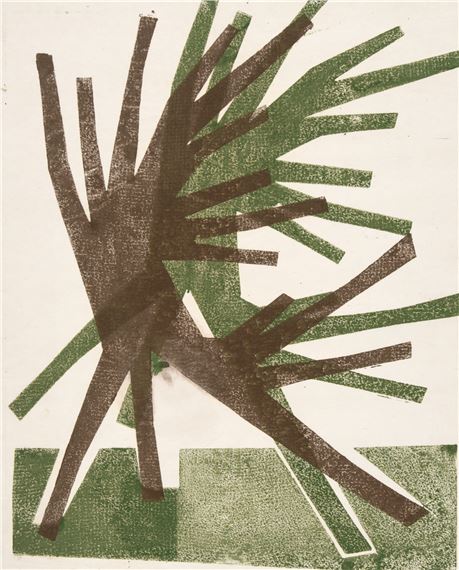 Untitled (Blatt der Mappe "Ergebnisse II")