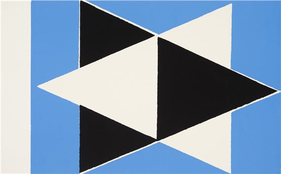 Zwei Dreiecke, Durchdringung, symmetrisch (Stern)