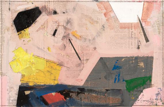 Untitled (Formen vor Rosa)