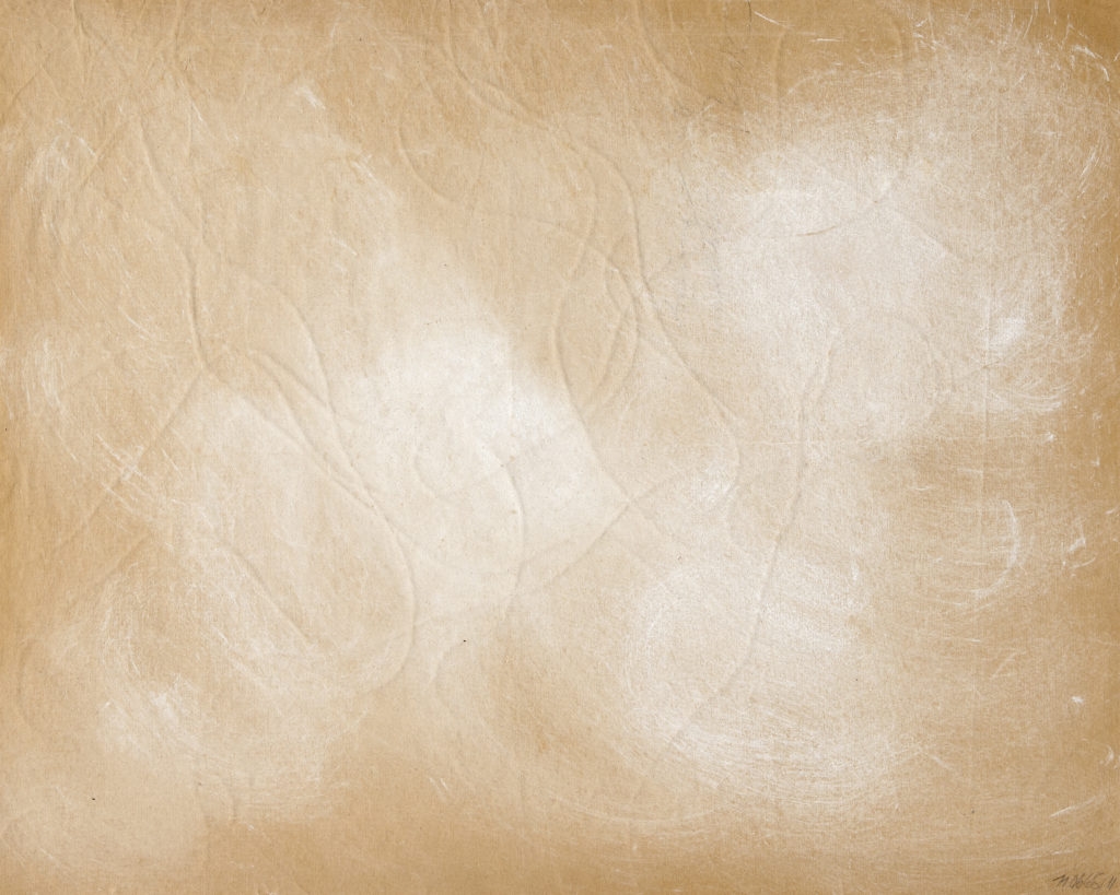 Artwork by Hermann Glöckner, Untitled (Schnurprägung), Made of Chalk over embossing on wrapping paper