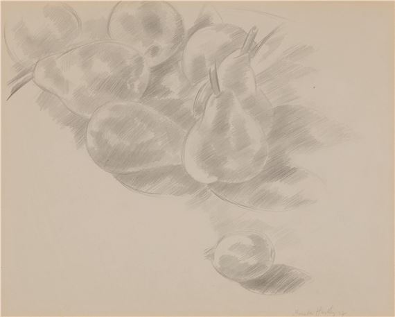 Pears and Lemons by Marsden Hartley, 1927