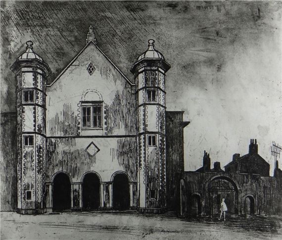 George Chapman | View of Uppingham School, Rutland (Circa 1962) | MutualArt